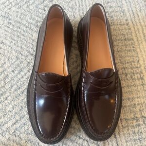 Jcrew Brown Loafers Sz 9.5